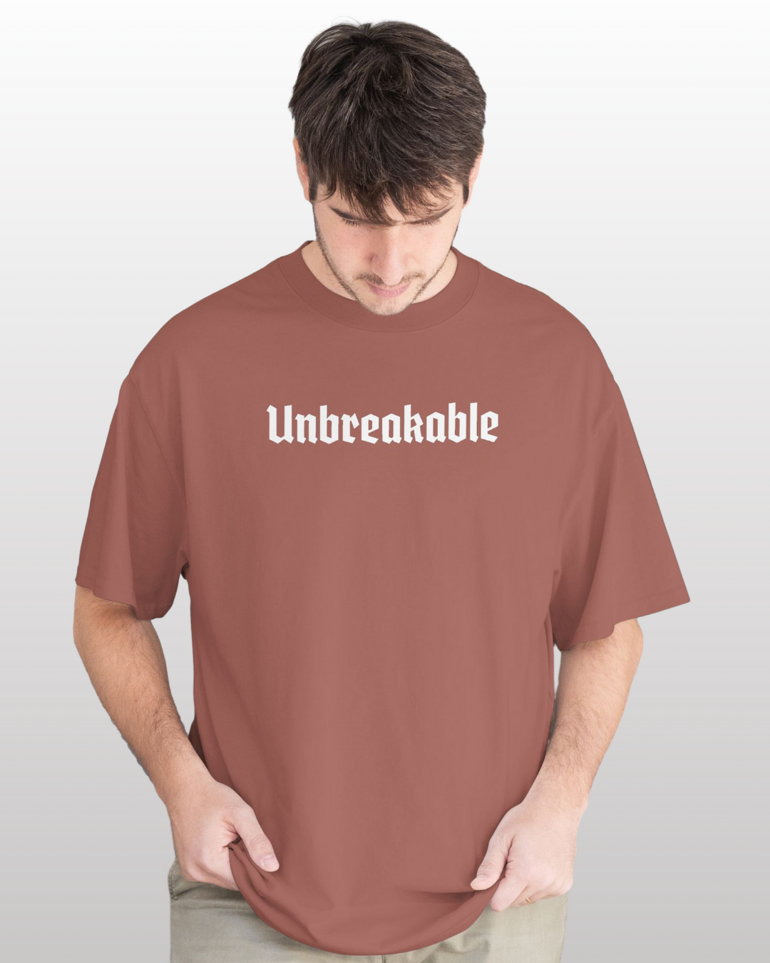Unbreakable - Oversized Fit T-shirt for Men & Women