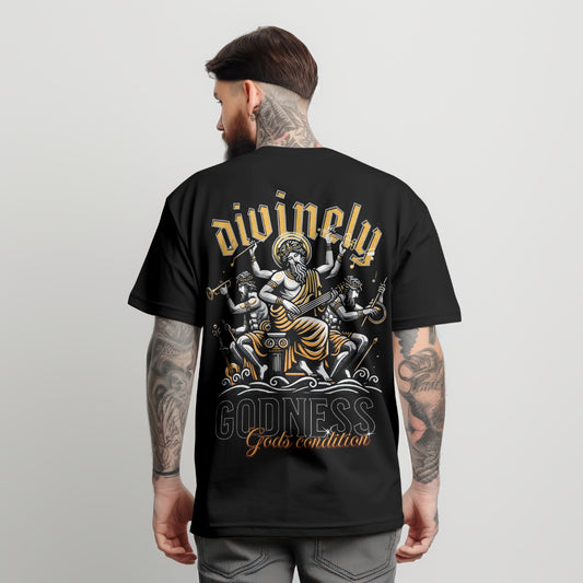 Divinely Gods Creation - Oversized Fit T-shirt  for Men & Women